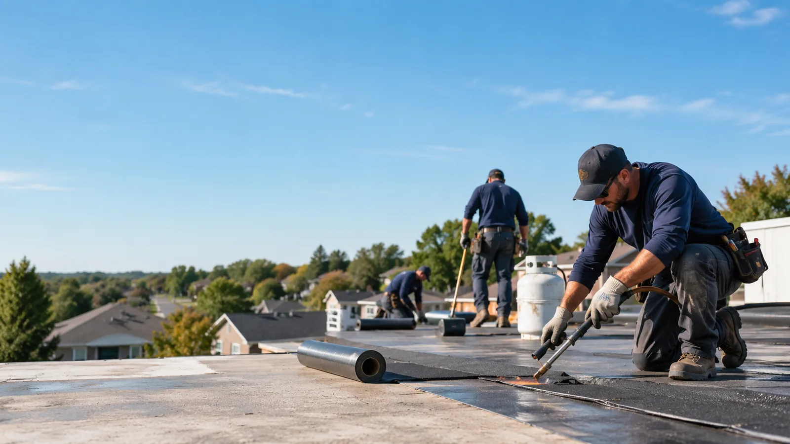 Flat Roof Leak Repair providers in Weinert, TX